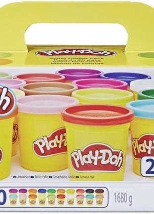 Набор пластилина play doh 20 шт (a7924) hasbro