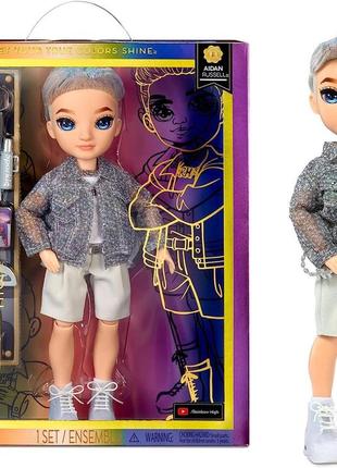 Лялька рейнбоу хай айдан русселл серія s5 rainbow high aidan russell fashion doll 583165 mga