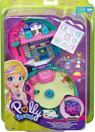 Ігровий набір polly pocket кишеньковий світ "маленький сад сонечка" gkj488 фото