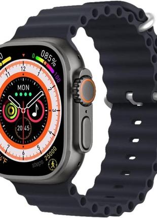 Розумний годинник iwo ultra series 8 black midnight ocean (iw000us8bmo)