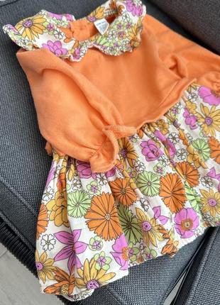 Платье 9-12 месяцев