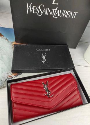 Женский кошелек  в стиле  ysl ив сен лоран