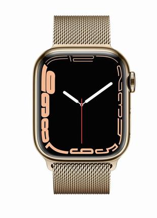 Смарт-годинник iwo smart watch series 7 gold (iw000s7g)2 фото