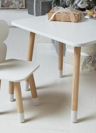 Детский стол и стульчик, деревянный столик и стульчик для ребенка3 фото