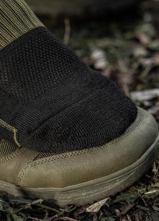 M-tac шкарпетки зимові ranger wool black/olive 38-408 фото