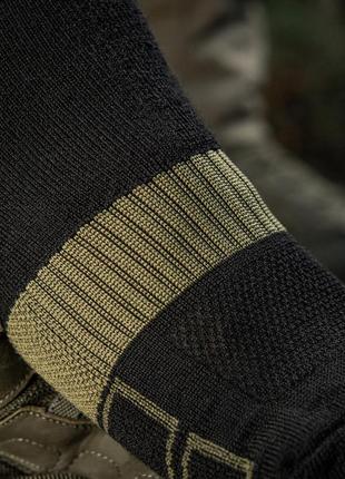 M-tac шкарпетки зимові ranger wool black/olive 38-409 фото