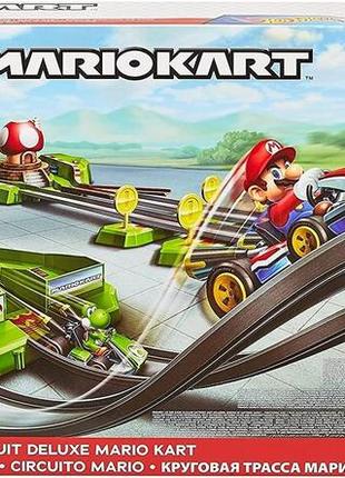 Трек хот вилс марио карт hot wheels mario kart circuit track ghk154 фото