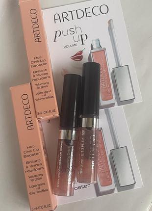 Оригинальн! блеск плампер бустер для губ artdeco hot chili lip booster объем 3 мл