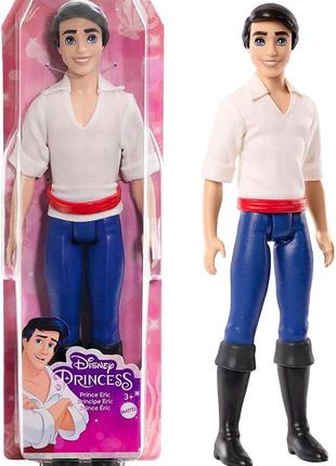 Лялька принц ерік disney princess prince eric hlv97 mattel