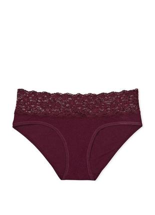 Бавовняні трусики з мереживною талією posey lace lace-up cheeky panty size m