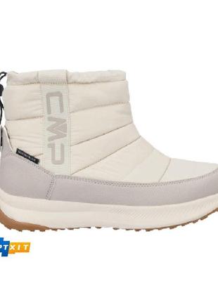 Непромокающие женские дутики cmp zoy snow boots wp (79566-a312wht)