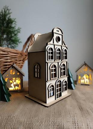 Домик - ночник, копилка, декор 22см