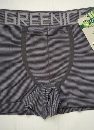 Боксеры мужские greenice бесшовные серый xl\xxl 4634