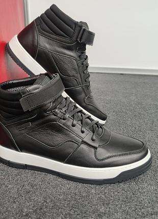 Практичні чоловічі черевики з хутром 41, 43 розмір