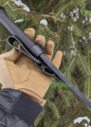 Нож кинжального типа gw 2503 с кожаными ножнами