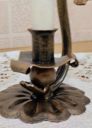 Подсвечник кованый ручной работы