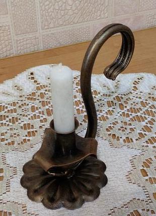 Подсвечник кованый ручной работы