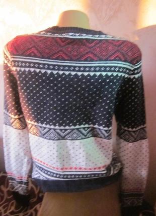 Фирменный свитер h&amp;m размер s -m3 фото