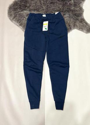 Новые мужские оригинальные брюки nike tech fleece c размер