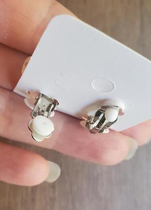 Детские клипсы для ушей серьги красивые для девочки девушек украшения бижутерия...