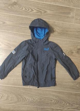 Куртка jack wolfskin 128 ветровка