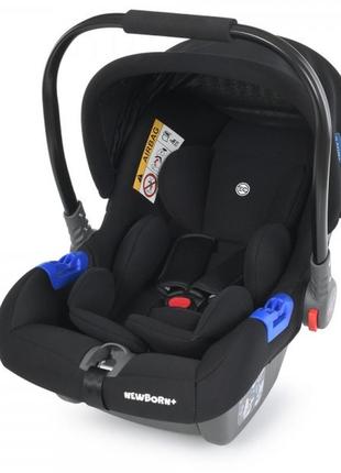 Автокрісло el camino newborn me-1043-royal-black чорне