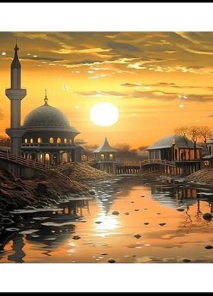 Картина по номерах захід сонця в туреччині