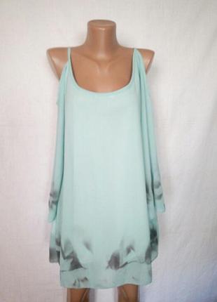 👍красива блуза туніка 50-52 р.