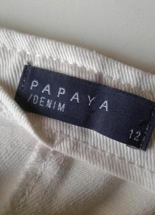 Джинсовий белоснежный сарафан , сарафан-карандаш на широких бретелях papaya denim батал6 фото