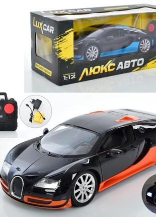 Машинка на радиоуправлении limo toy bugatti m-4915 33 см