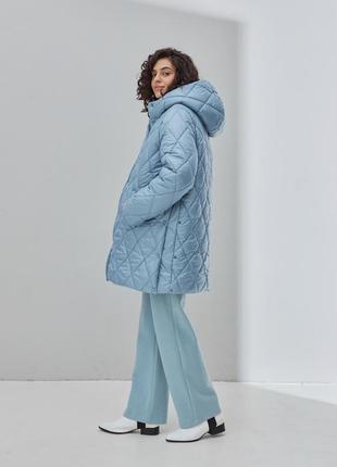 Зимняя куртка для беременных akari ow-43.022 голубая5 фото