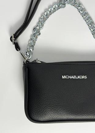 Жіноча сумка michael kors mini bag black3 фото