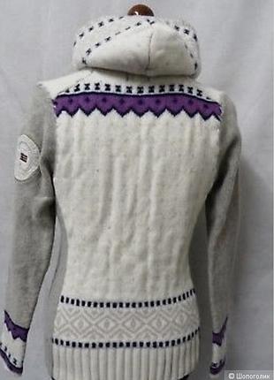 Кофта зіп светр з вовни  napapijri