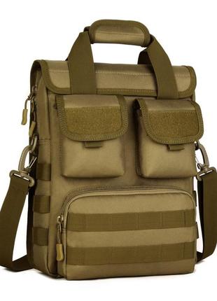 Сумка планшет тактична protector plus edc aa k317 coyote