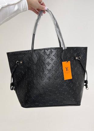 Жіночі сумки louis vuitton neverfull black