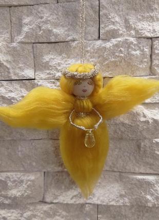 Набір святкових прикрас ангелочки