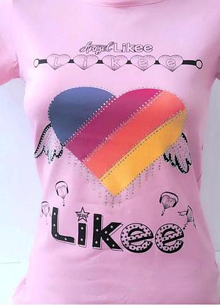 Футболка для дівчинки likee 7-12 років