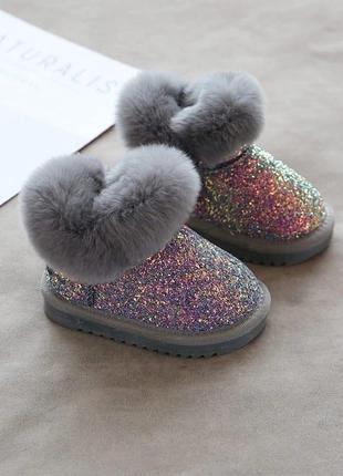 Угги сапоги сапожки теплая зимняя обувь2 фото