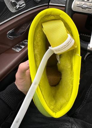 Ugg салатовые натуральный мех премиум