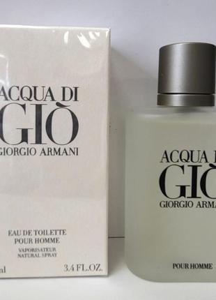 Чоловіча туалетна вода giorgio armani acqua di gio