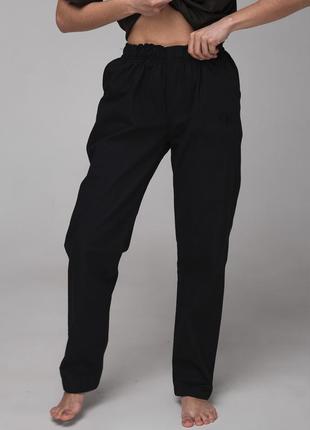 Женские брюки карго свободные пояс на резинке2 фото