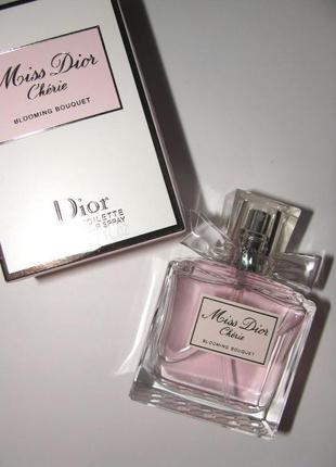 Женская парфюмированная вода christian dior miss dior cherie blooming bouquet