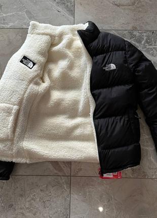 Двухстороння зимова куртка the north face ❄️