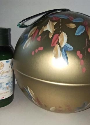 Набор морозный личи (молочко для тела морозный личи 50мл + золотистый шар) ив роше/...