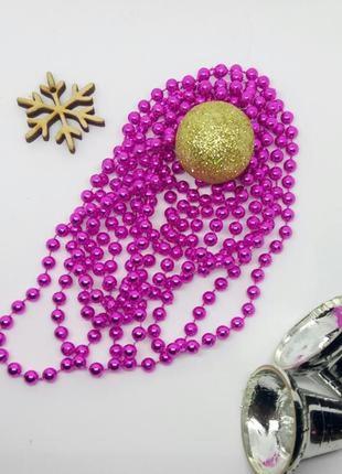Новогодний декор ожерелья