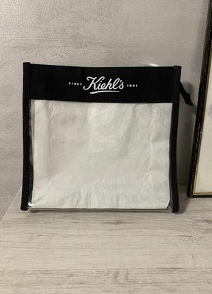 Большая прозрачная косметичка kiehls5 фото