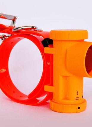 Бипер для охотничьих собак hunter bhe400 электронный влагозащитный аккумуляторный, оранжевый ku_222 фото