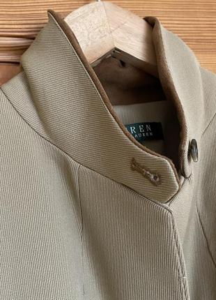 Идеальный винтажный шерстяной жакет ralph lauren m6 фото