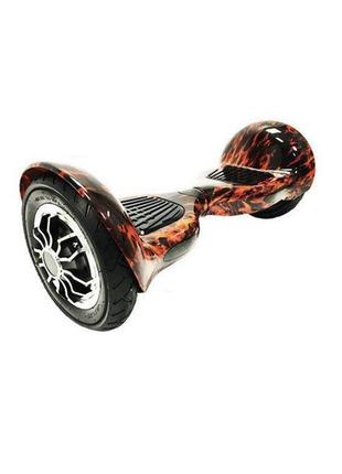 Гироборд smart balance wheel 10 premium new красное пламя