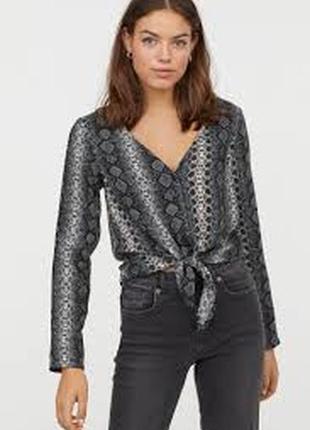 Блуза животный принт